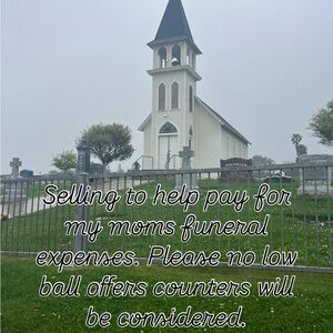 Elegant Cream Church Model Home Accent